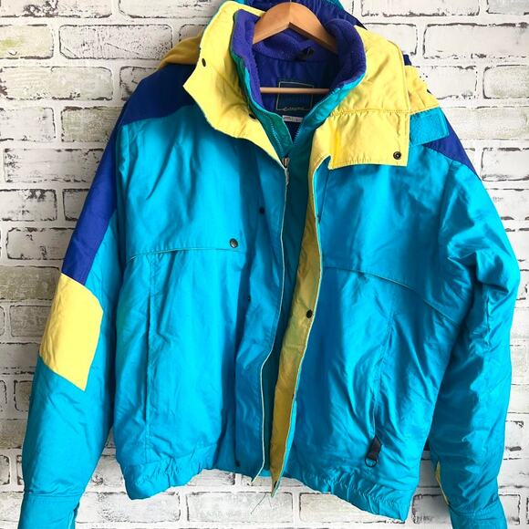 Rare Vintage Made In USA The North Face Extreme Ski Jacket Size Large 23x29 - Picture 1 of 8